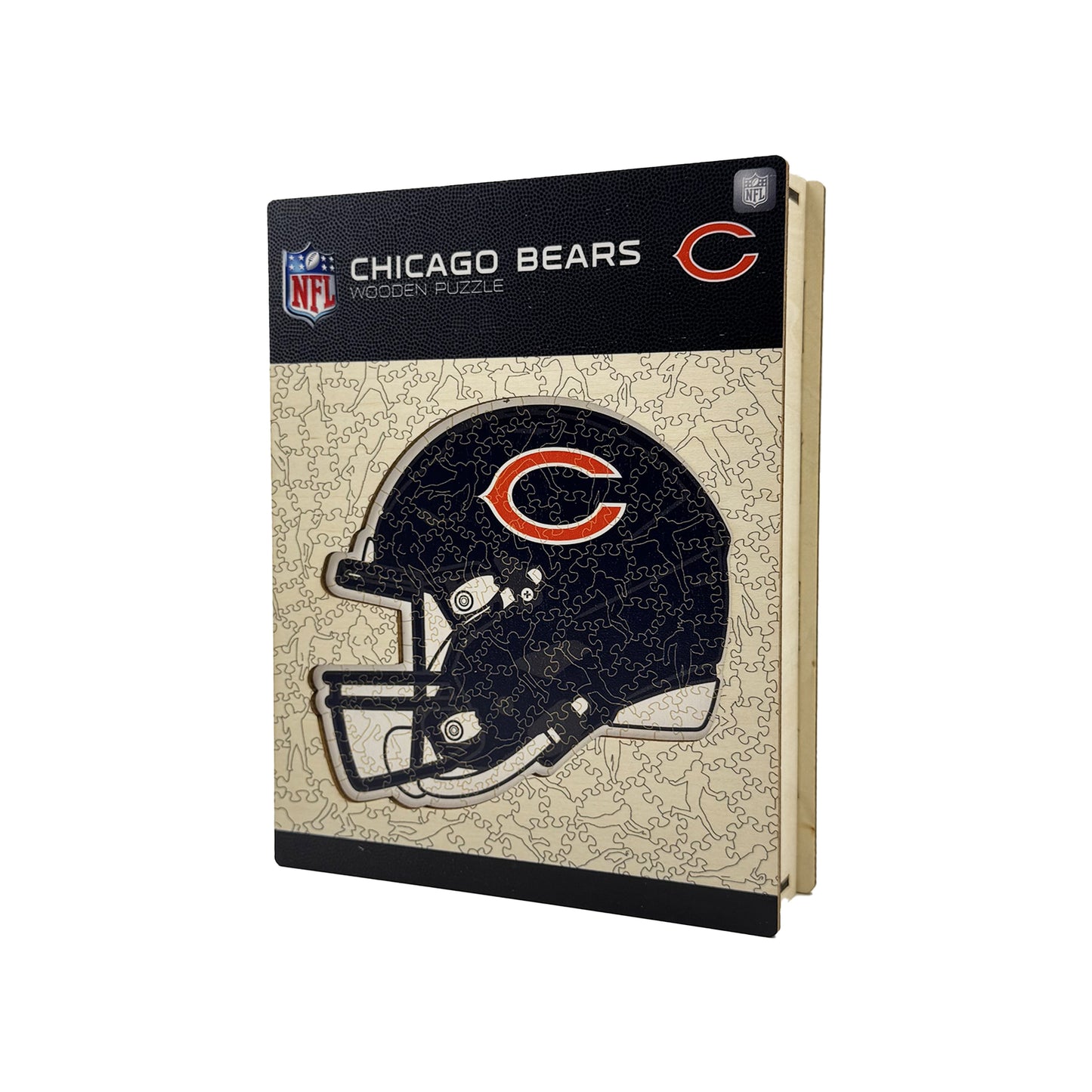 Chicago Bears™ Helmet - Wooden Puzzle