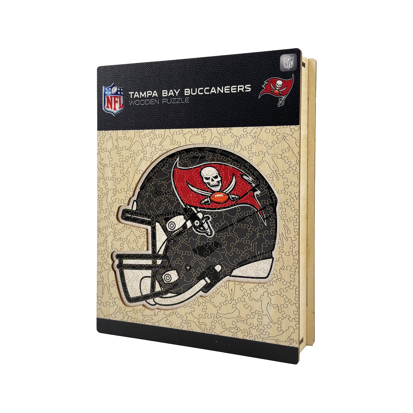 Tampa Bay Buccaneers™ Helmet - Wooden Puzzle
