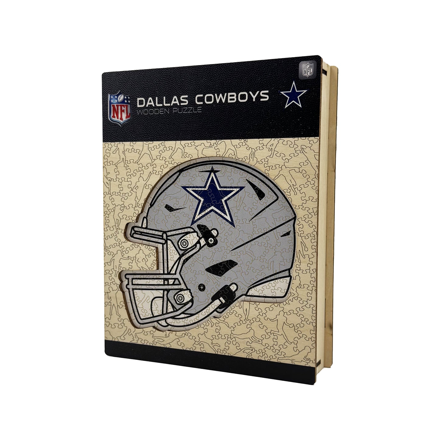 Dallas Cowboys™ Helmet - Wooden Puzzle