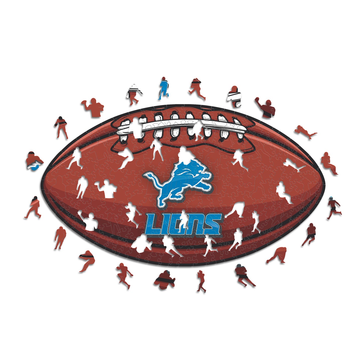 Detroit Lions™ - Wooden Puzzle