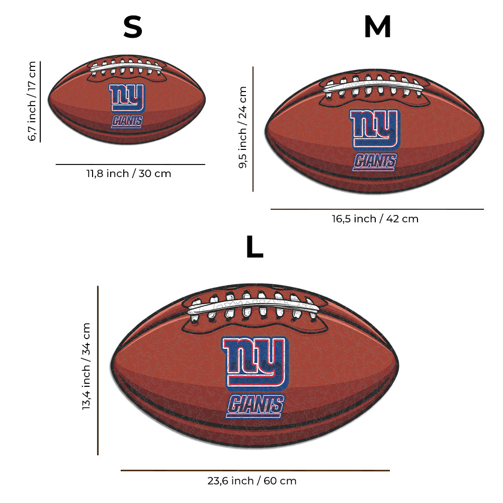 New York Giants™ - Wooden Puzzle