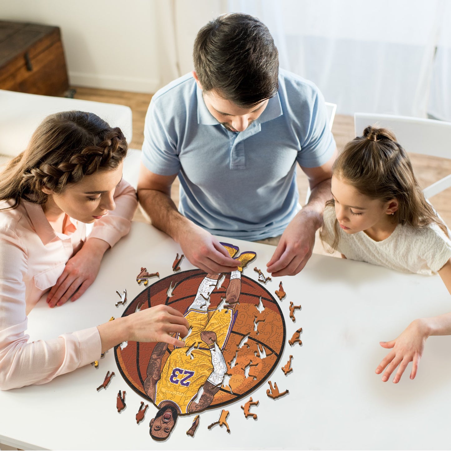LeBron James - Wooden Puzzle