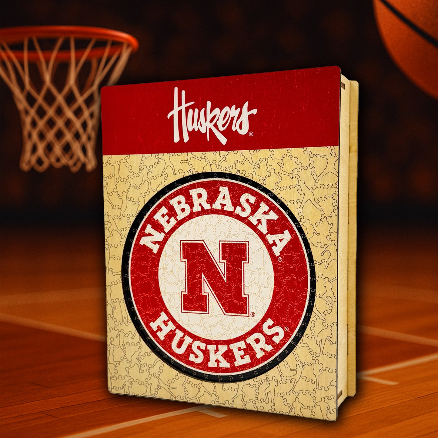 University of Nebraska - Wooden Puzzle