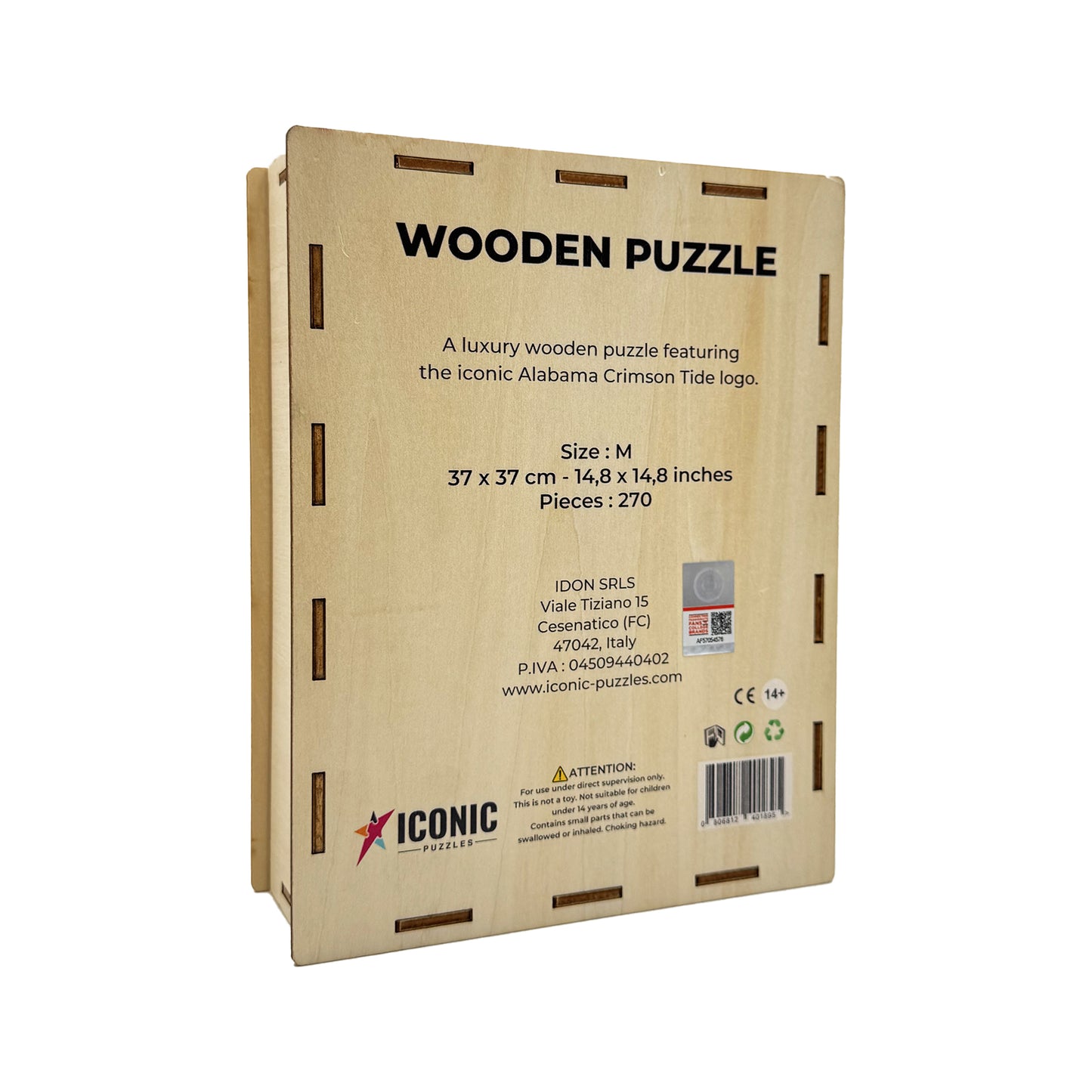 University of Alabama - Wooden Puzzle