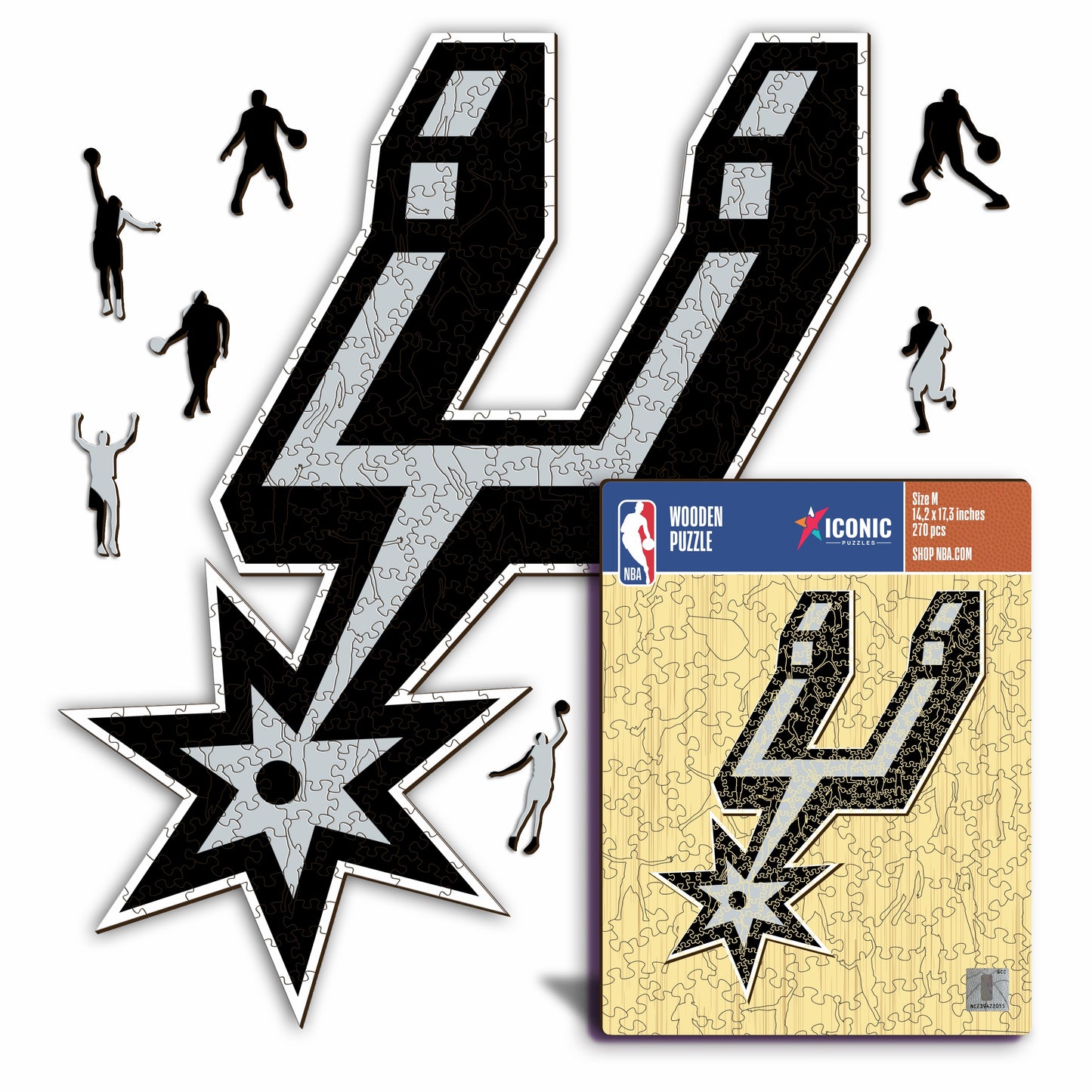 San Antonio Spurs™ - Wooden Puzzle