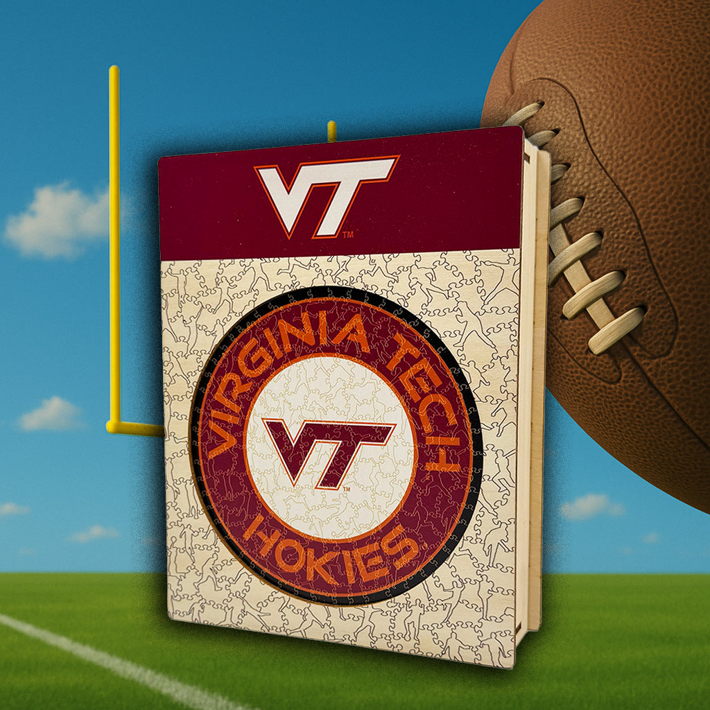 Virginia Tech University - Wooden Puzzle