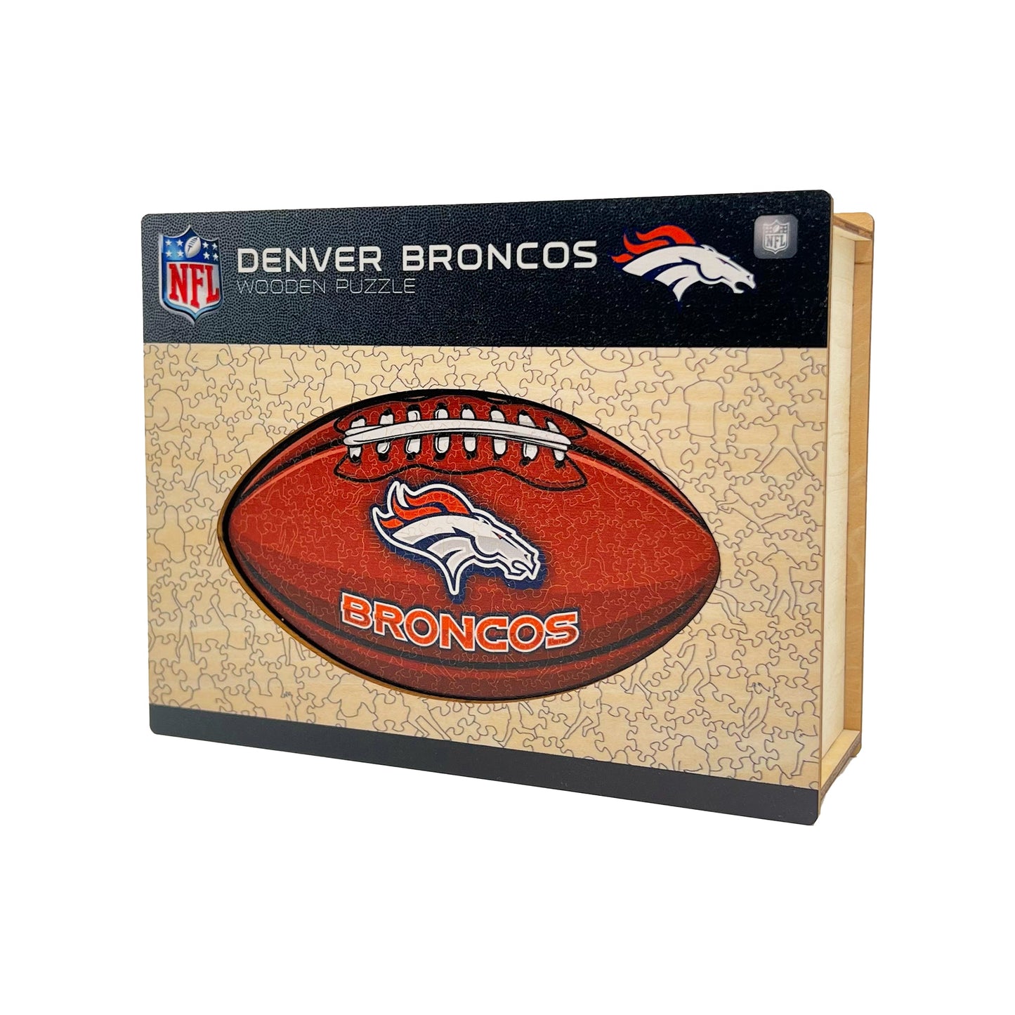 Denver Broncos - Wooden Puzzle