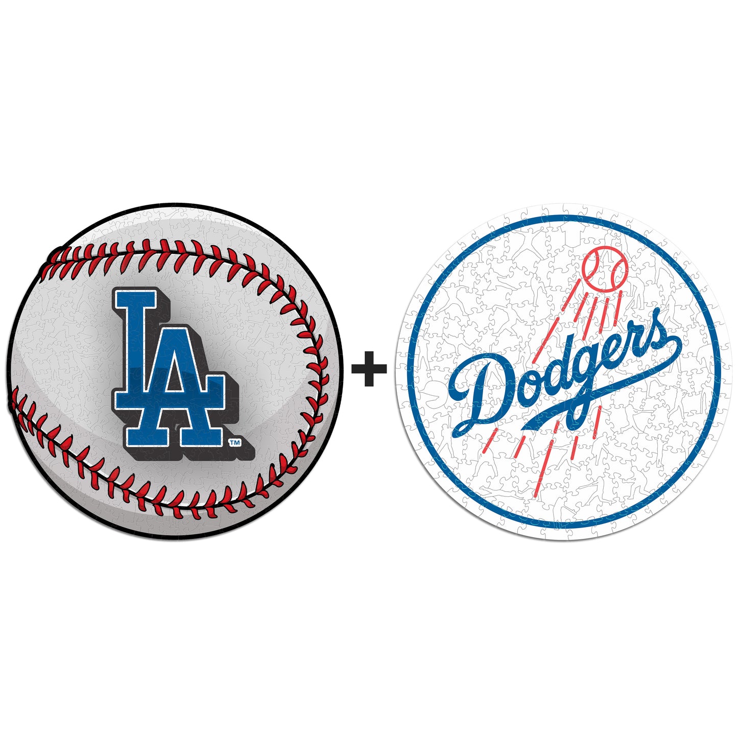 2 PACK Los Angeles Dodgers™ Baseball + Primary Logo