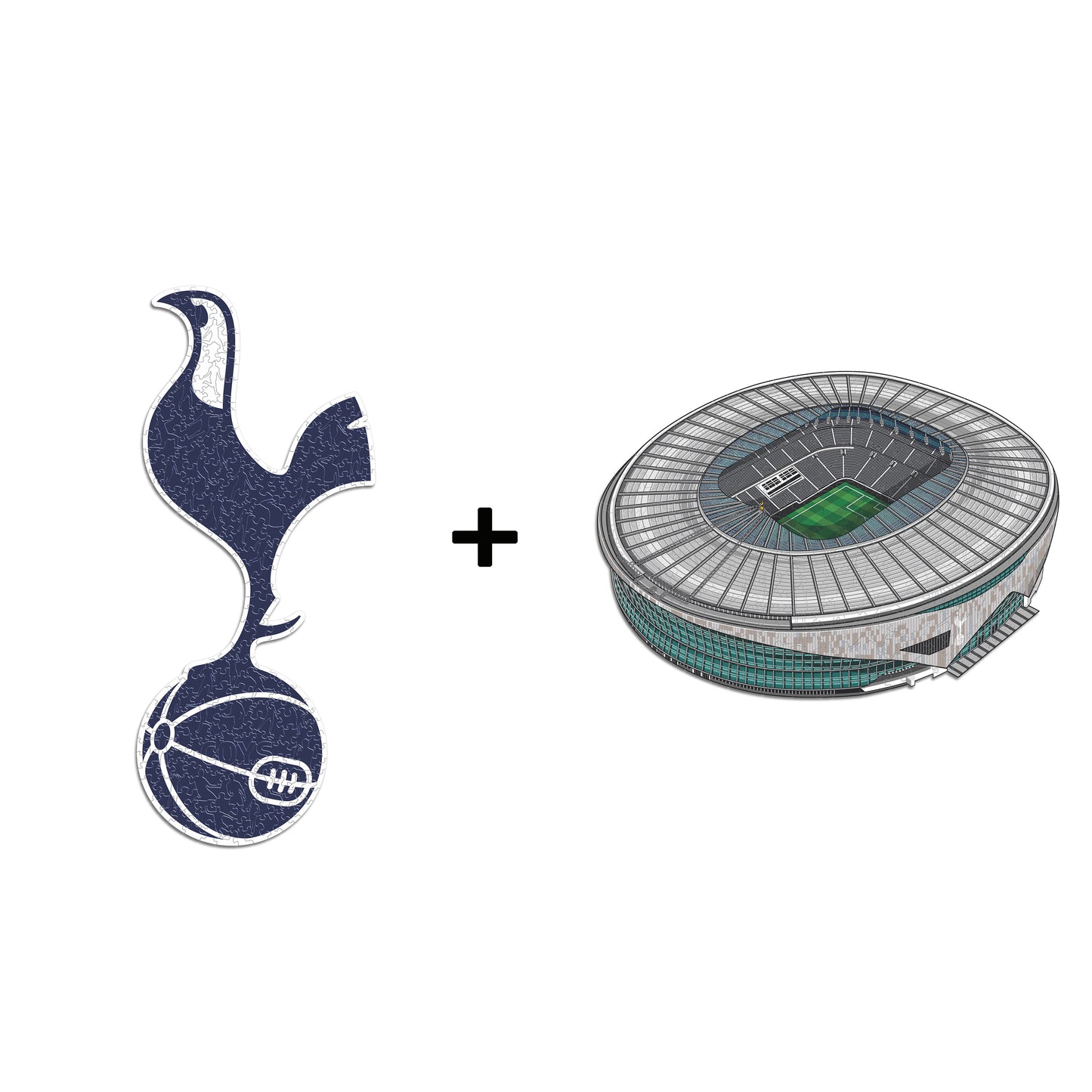 2 PACK Tottenham Hotspur FC® Logo + Stadium