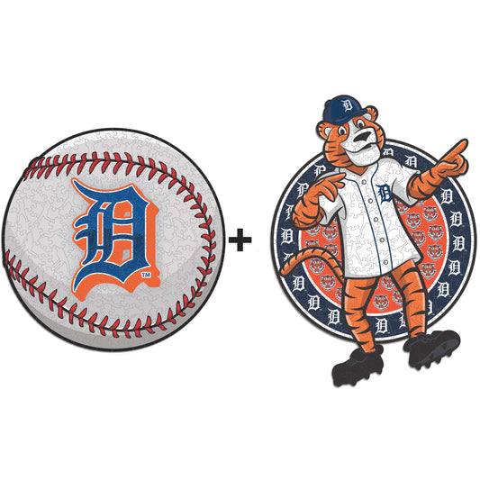 2 PACK Detroit Tigers™ Baseball + Mascot