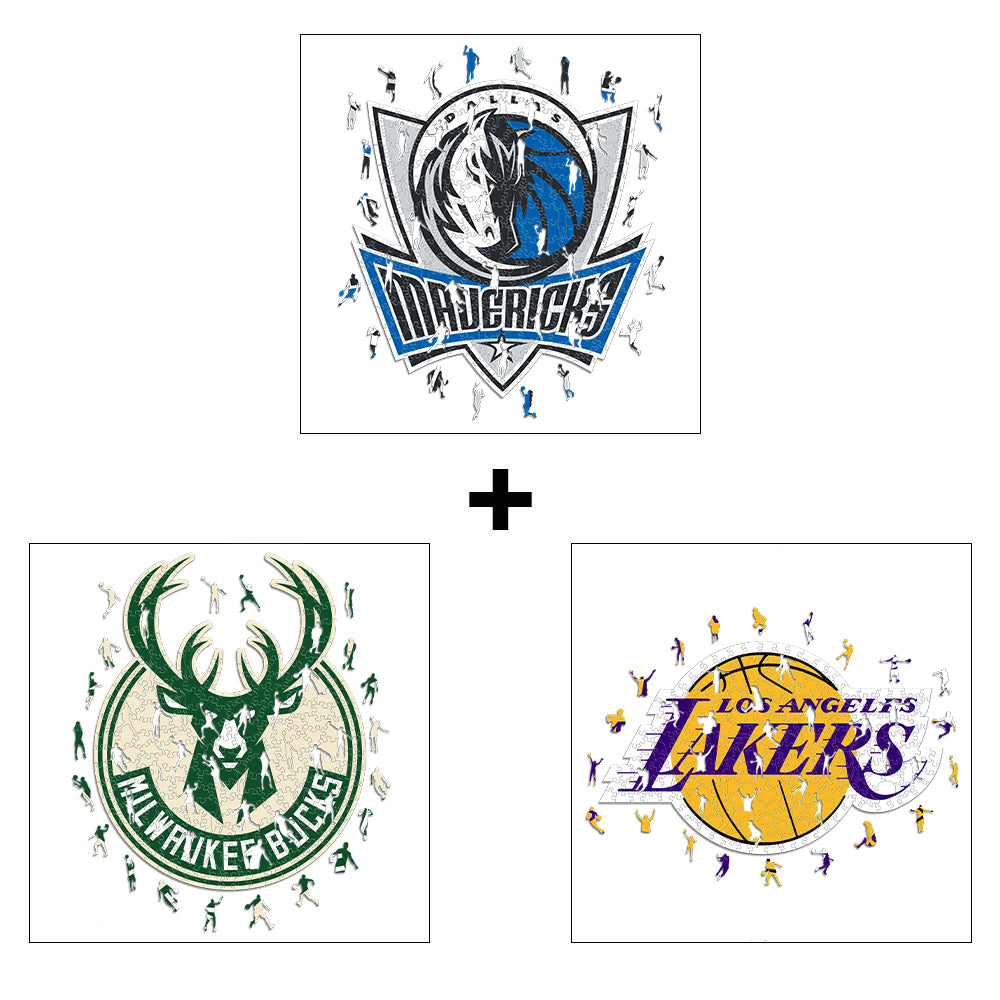 3 NBA Puzzles Of Your Choice