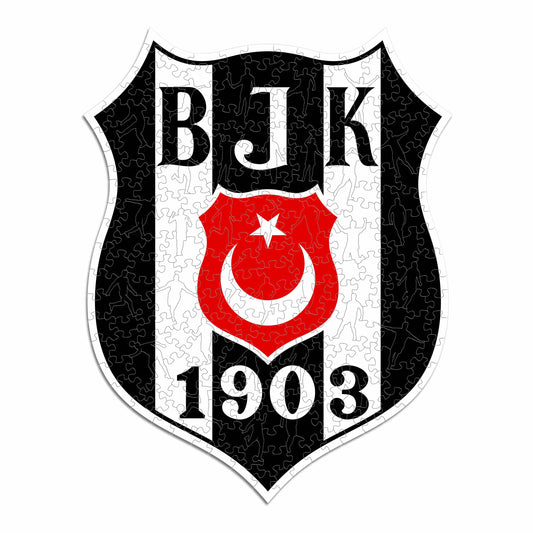 Beşiktaş J.K.® Logo - Wooden Puzzle