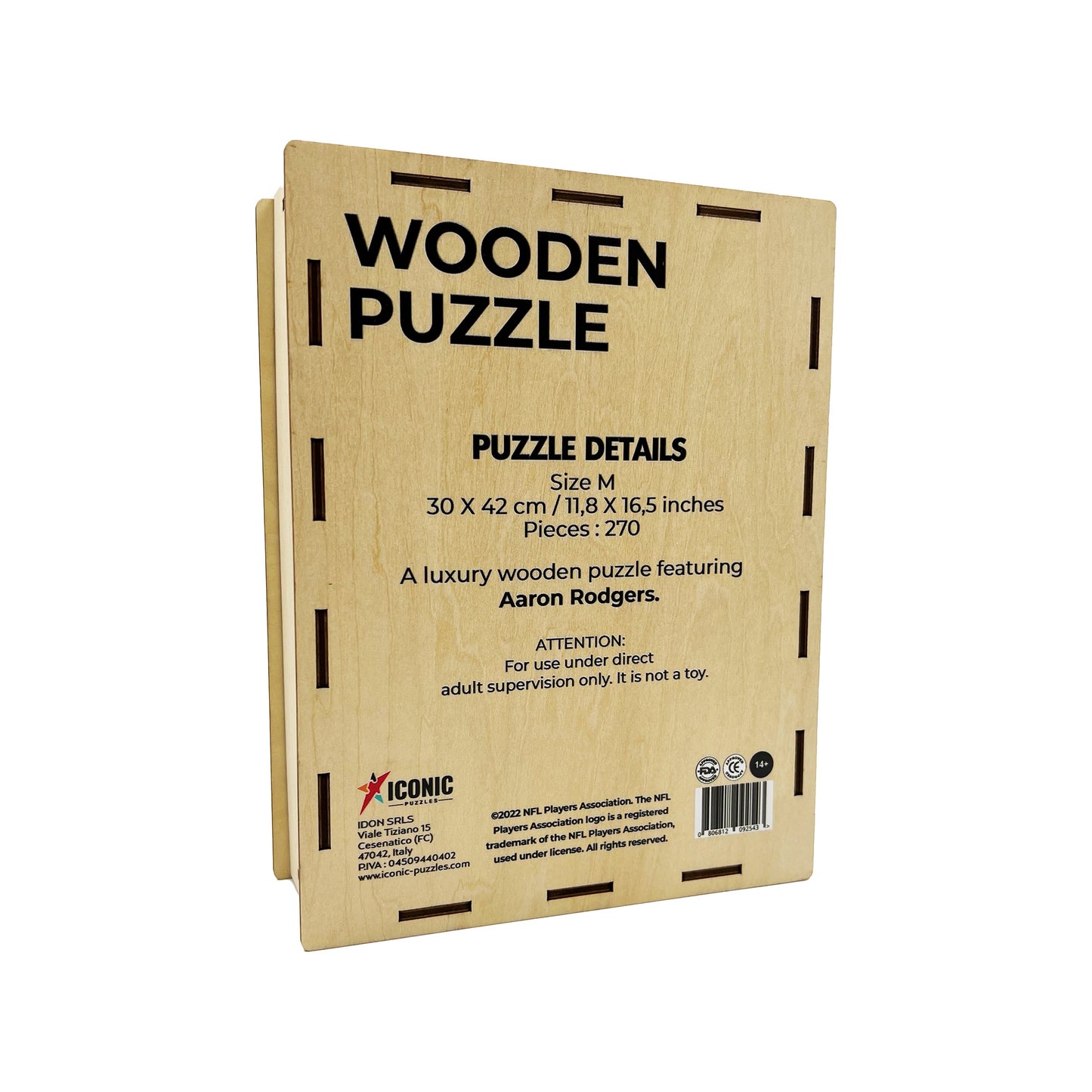 Aaron Rodgers (Packers) - Wooden Puzzle