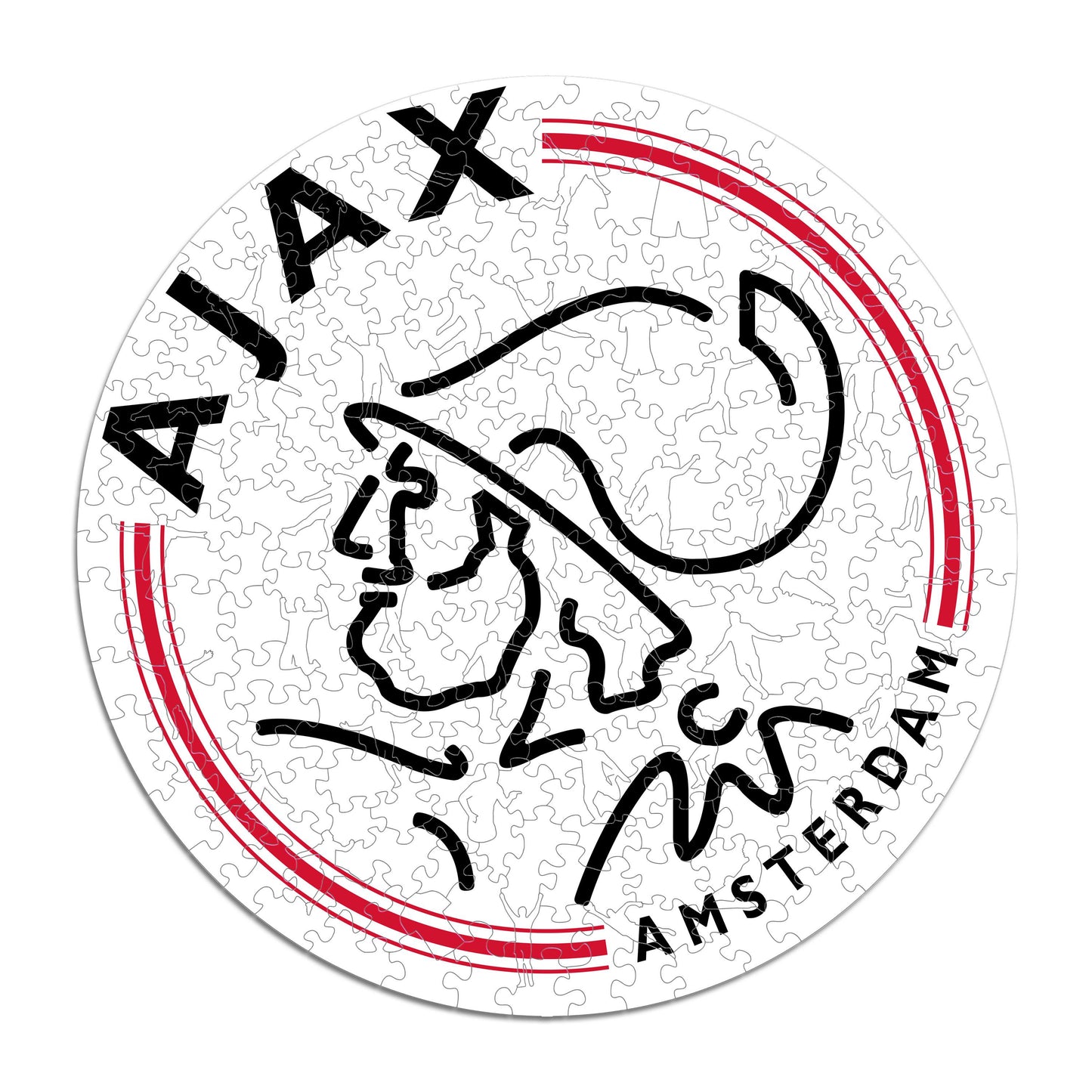 FC Ajax® Logo - Wooden Puzzle