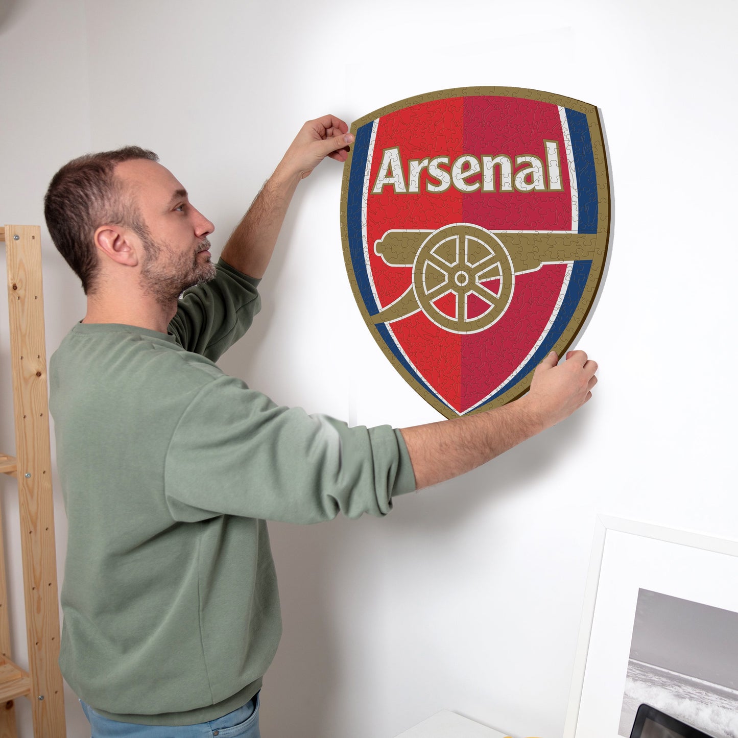 Arsenal FC® Logo - Wooden Puzzle