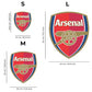 2 PACK Arsenal FC® Logo + Jersey