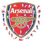 3 PACK Arsenal FC® Logo + Retro Logo + Jersey