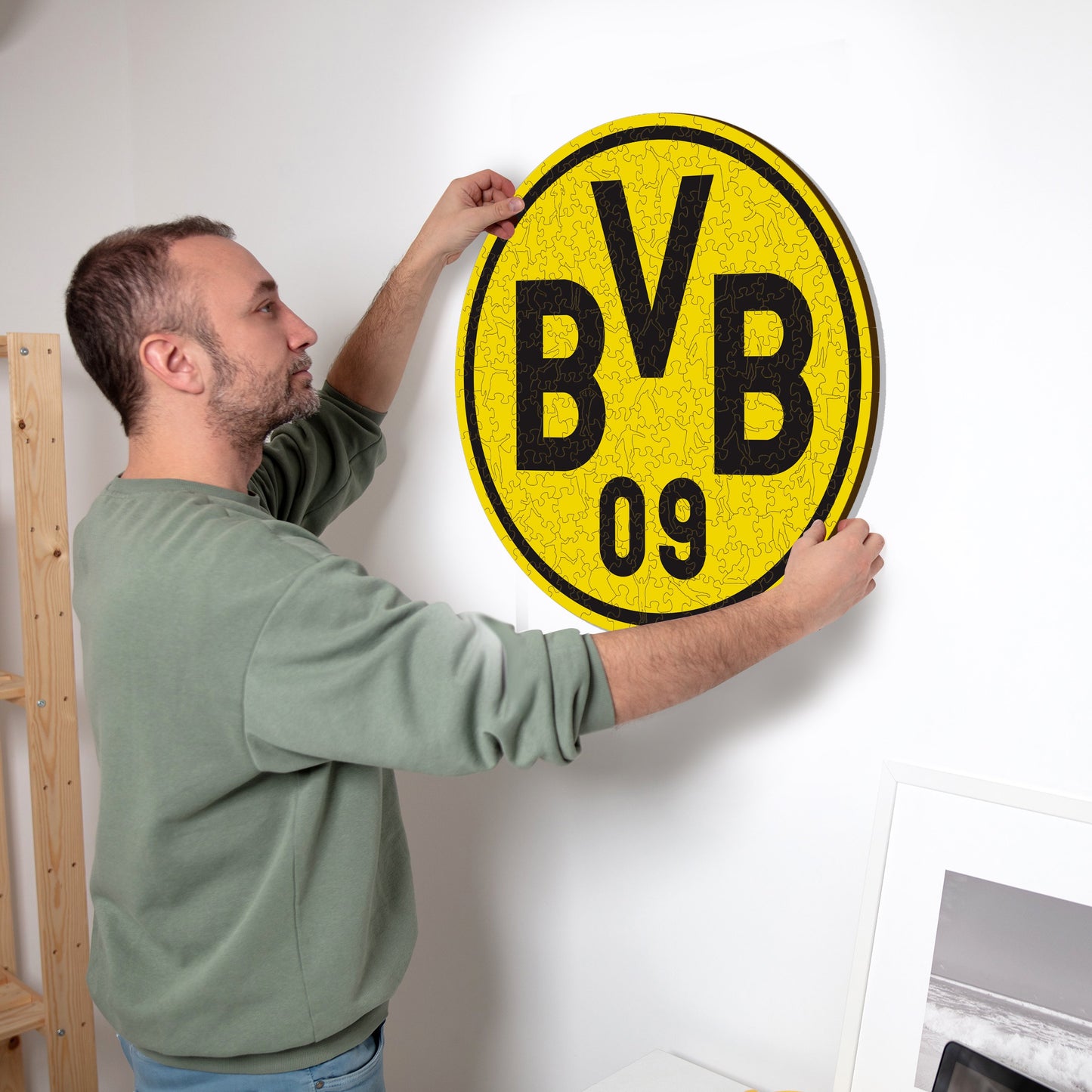 Borussia Dortmund® Logo - Wooden Puzzle