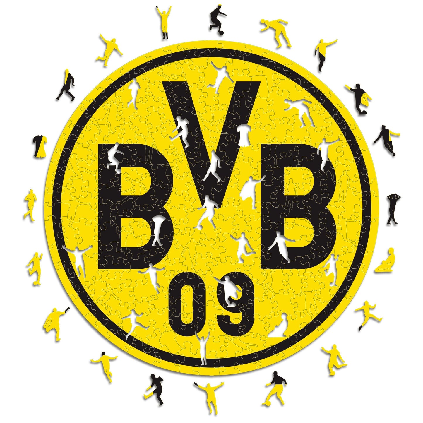 Borussia Dortmund® Logo - Wooden Puzzle