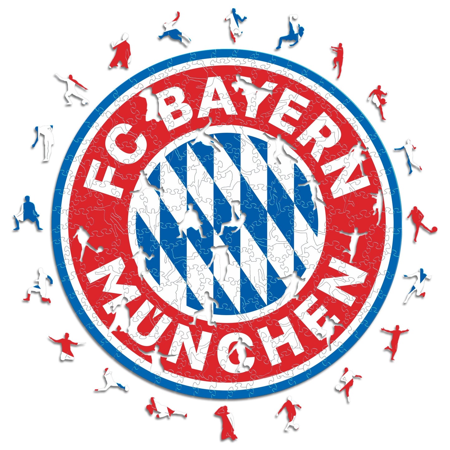 FC Bayern Munich® Logo - Wooden Puzzle