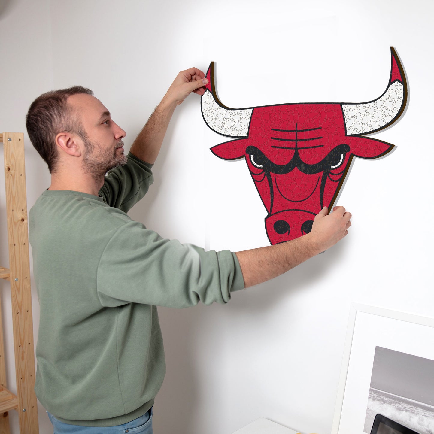 Chicago Bulls™ - Wooden Puzzle