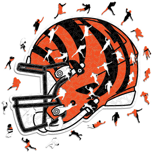 Cincinnati Bengals™ Helmet - Wooden Puzzle