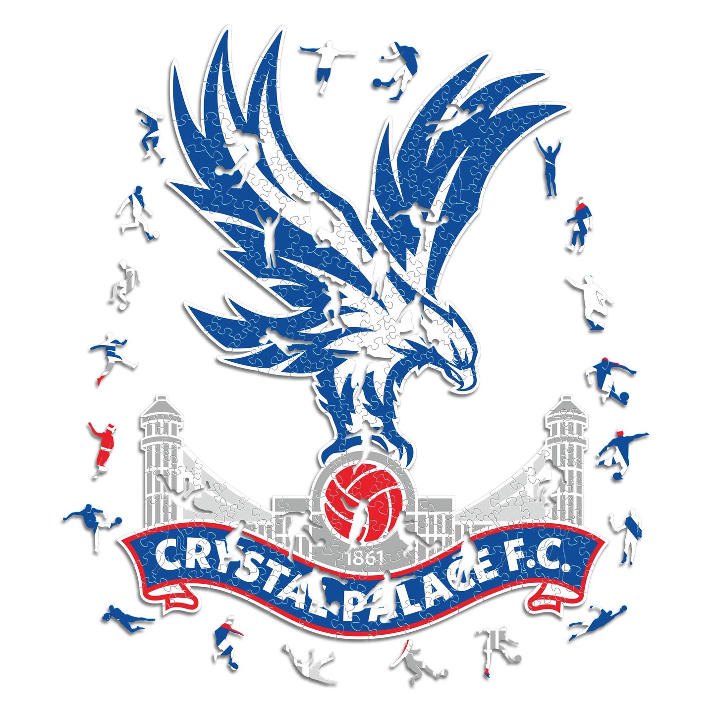 Crystal Palace FC® Logo - Wooden Puzzle