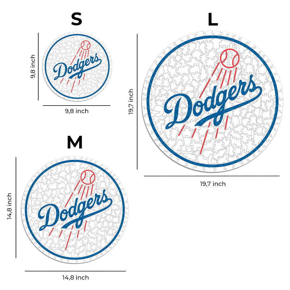 Los Angeles Dodgers™ - Wooden Puzzle