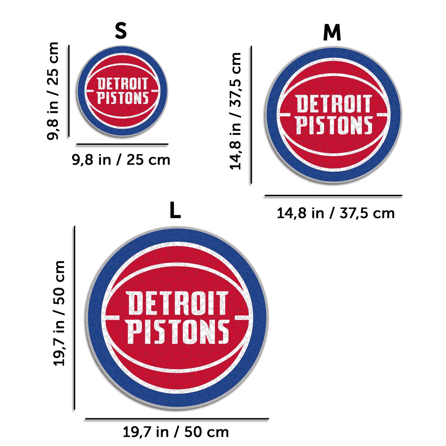 Detroit Pistons™ - Wooden Puzzle