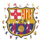 3 PACK FC Barcelona® Logo + Ter Stegen + Lewandowski