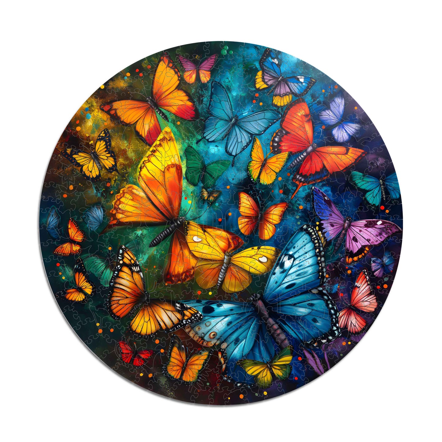 Magic Butterflies - Wooden Puzzle