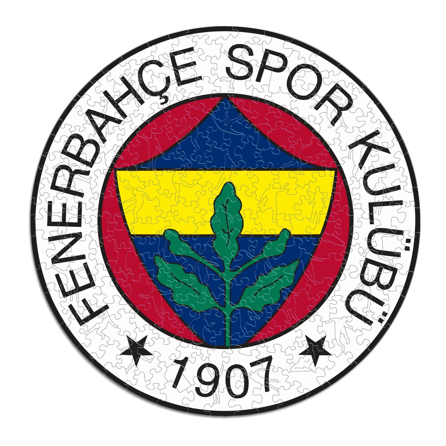 Fenerbahçe S.K.® Logo - Wooden Puzzle