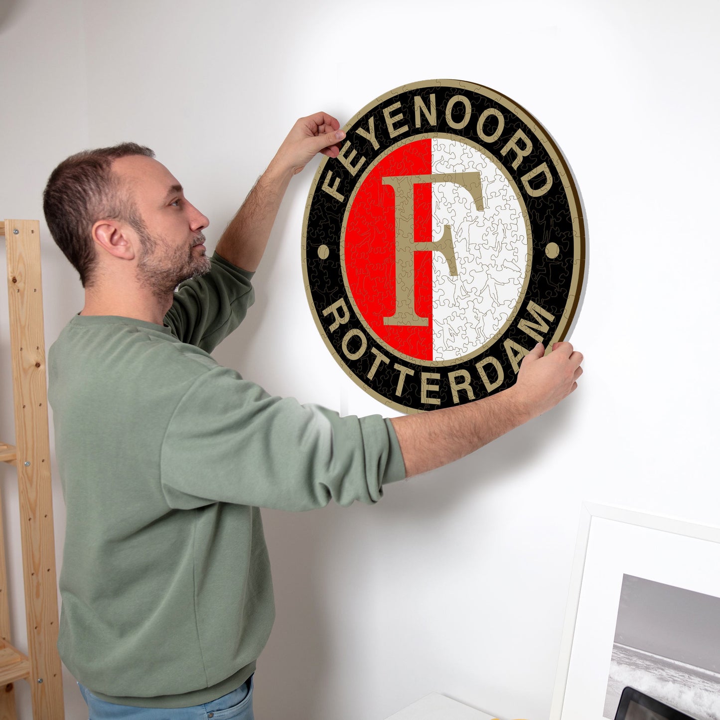 Feyenoord® Logo - Wooden Puzzle