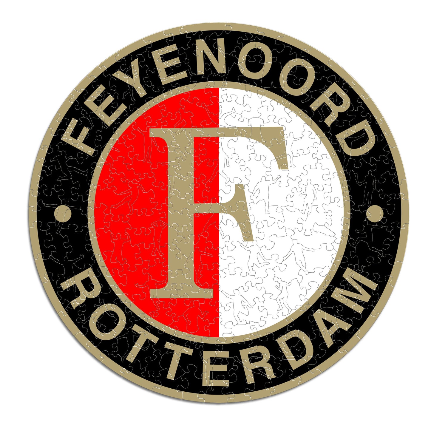 Feyenoord® Logo - Wooden Puzzle