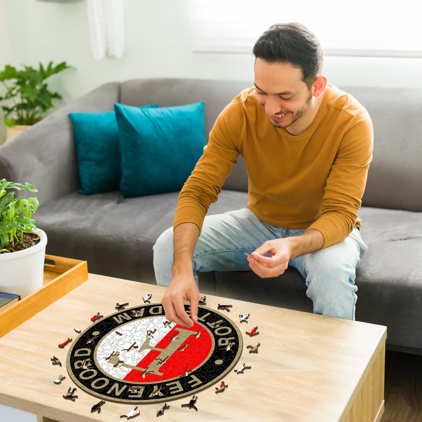 Feyenoord® Logo - Wooden Puzzle