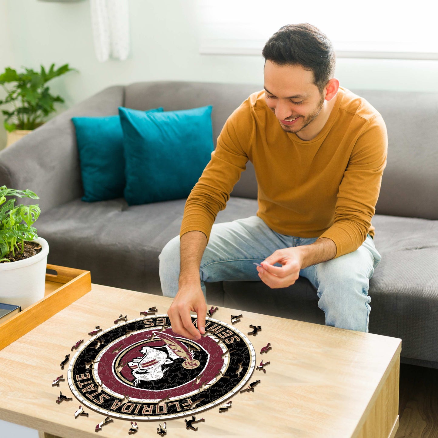 Florida State University - Wooden Puzzle