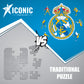 Real Madrid CF® Logo - Wooden Puzzle