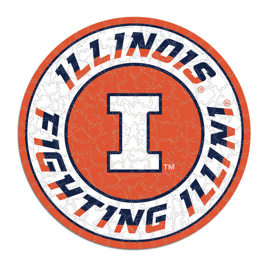 University of Illinois - Wooden Puzzle