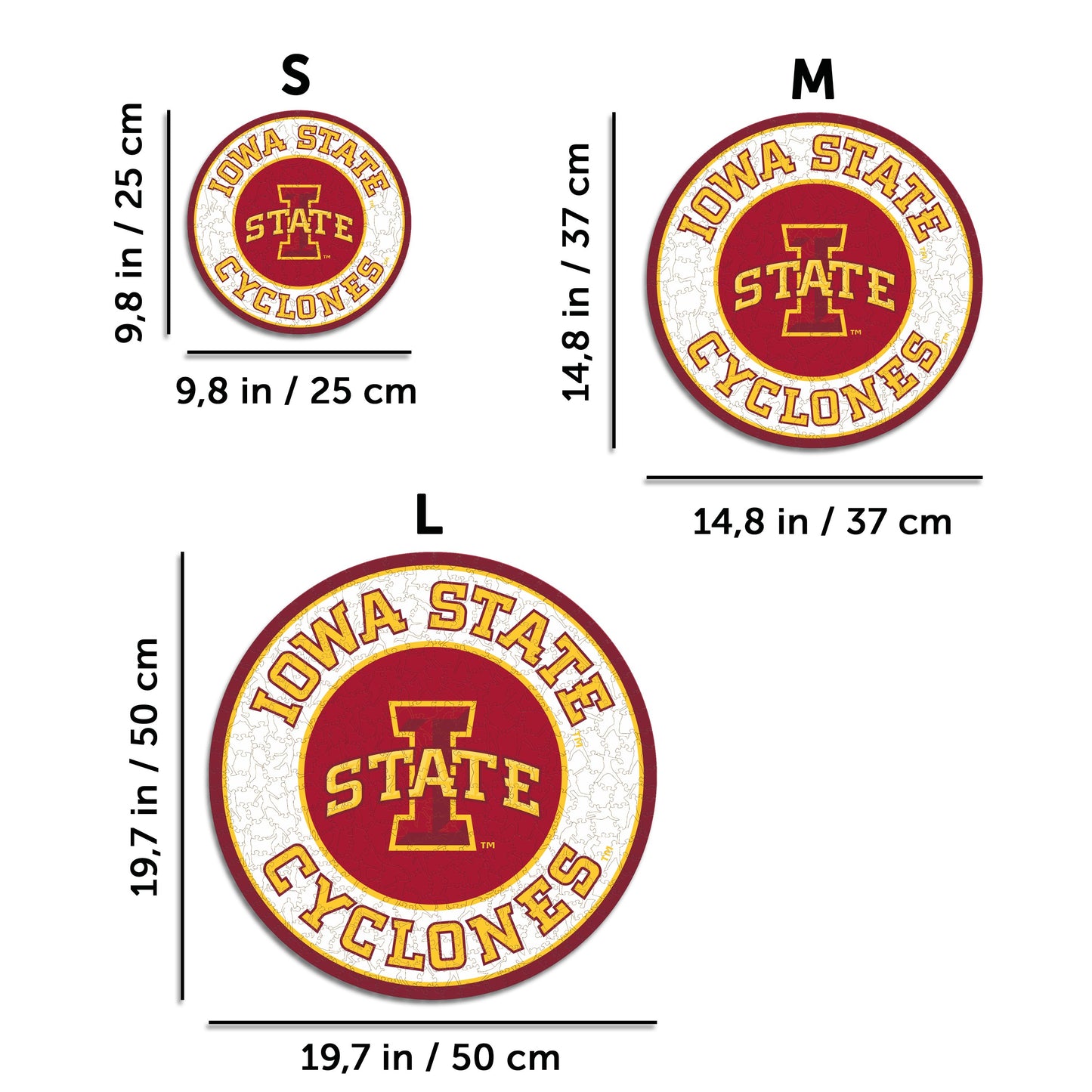 Iowa State University - Wooden Puzzle