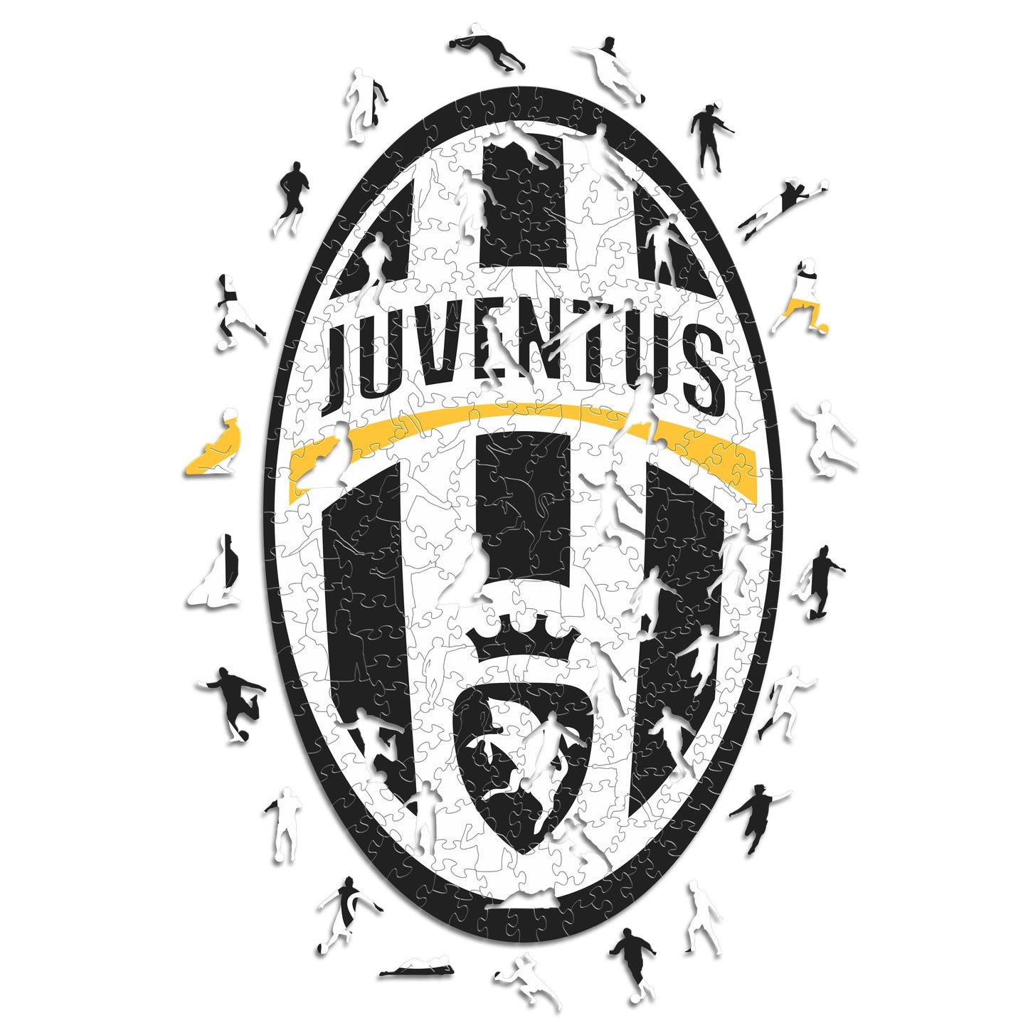 Juventus FC® Retro Logo - Wooden Puzzle