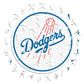 2 PACK Los Angeles Dodgers™ Baseball + Primary Logo