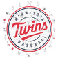 2 PACK Minnesota Twins™ Primary Logo + Mascot