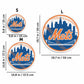 3 PACK New York Mets™  Ball + Primary Logo + Mascot