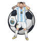 2 PACK Argentina® Logo + Lionel Messi