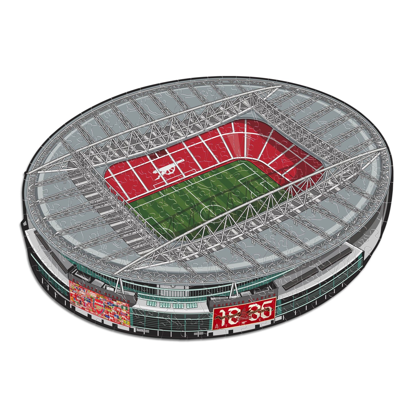 Arsenal FC® Emirates Stadium - Wooden Puzzle