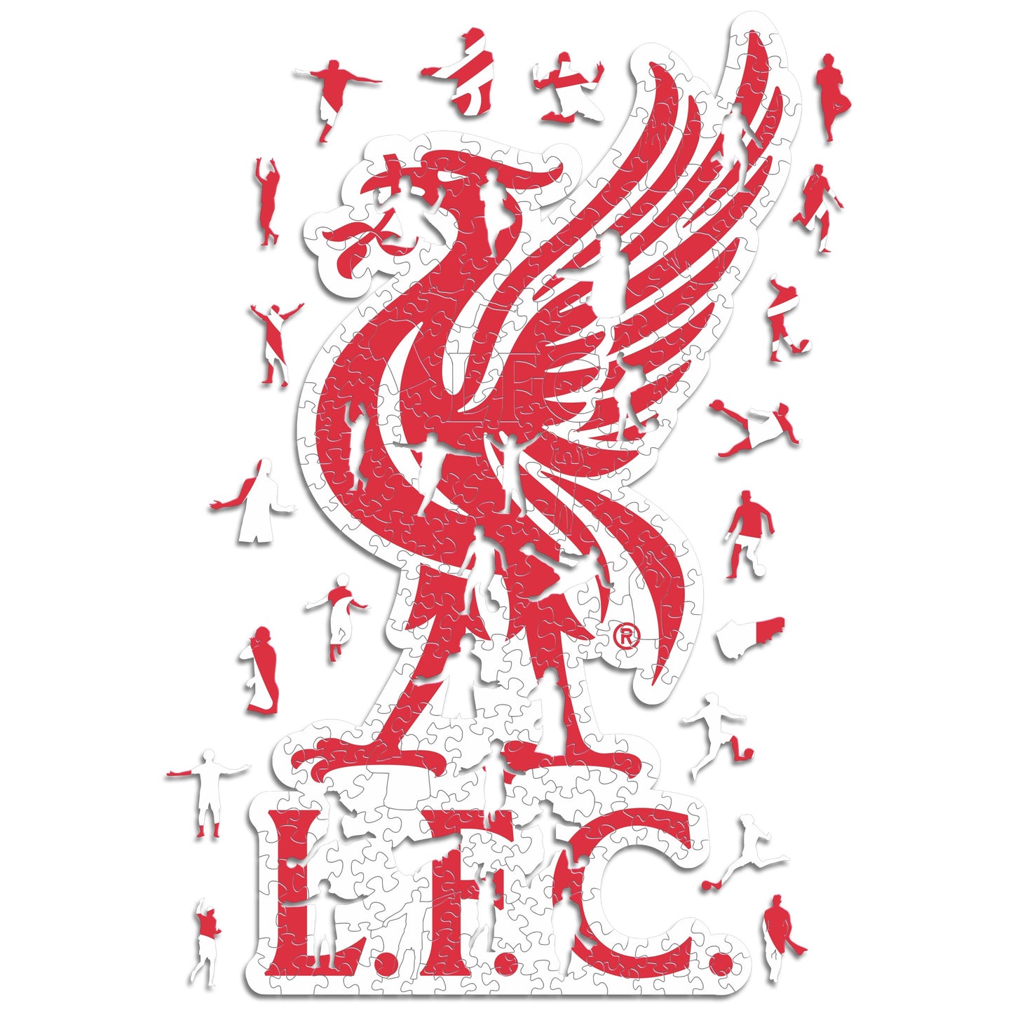 Liverpool FC® Liver Bird Logo - Wooden Puzzle