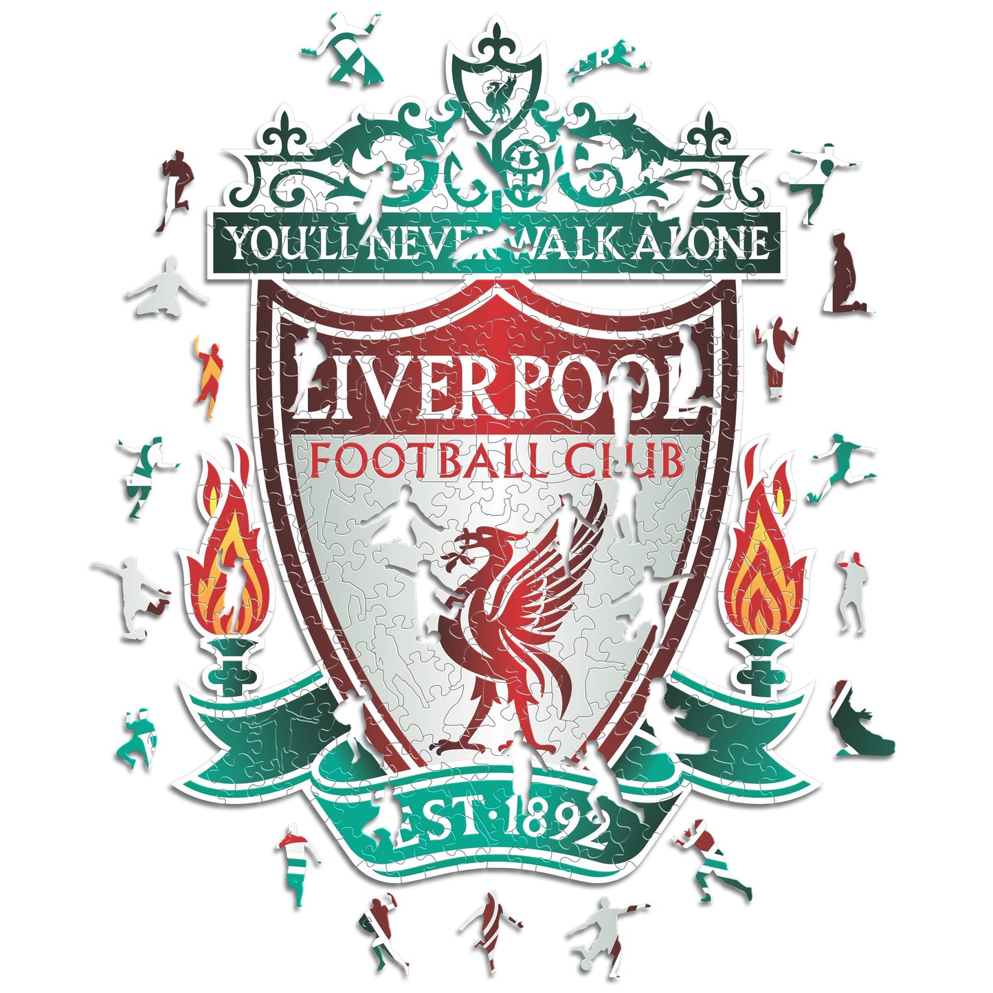 2 PACK Liverpool FC® Logo + Liver Bird Logo