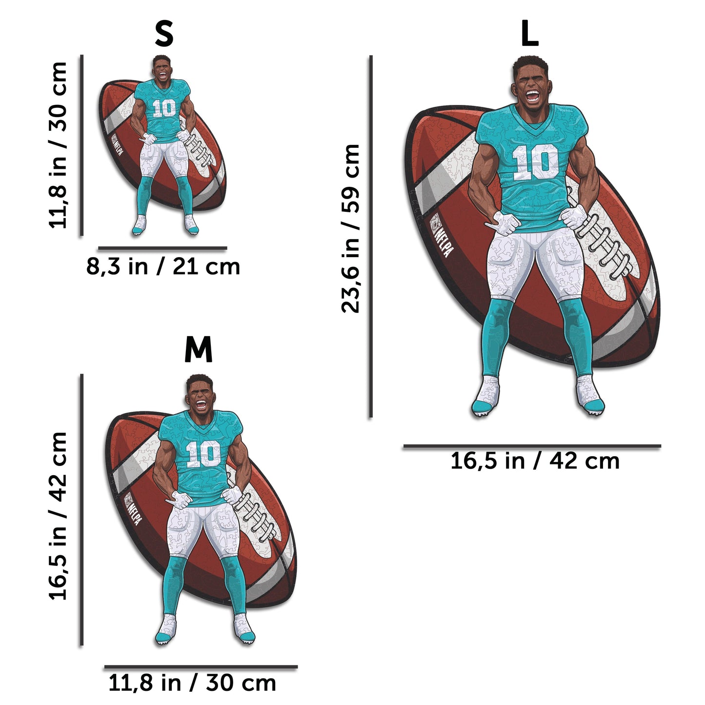 Tyreek Hill - Wooden Puzzle