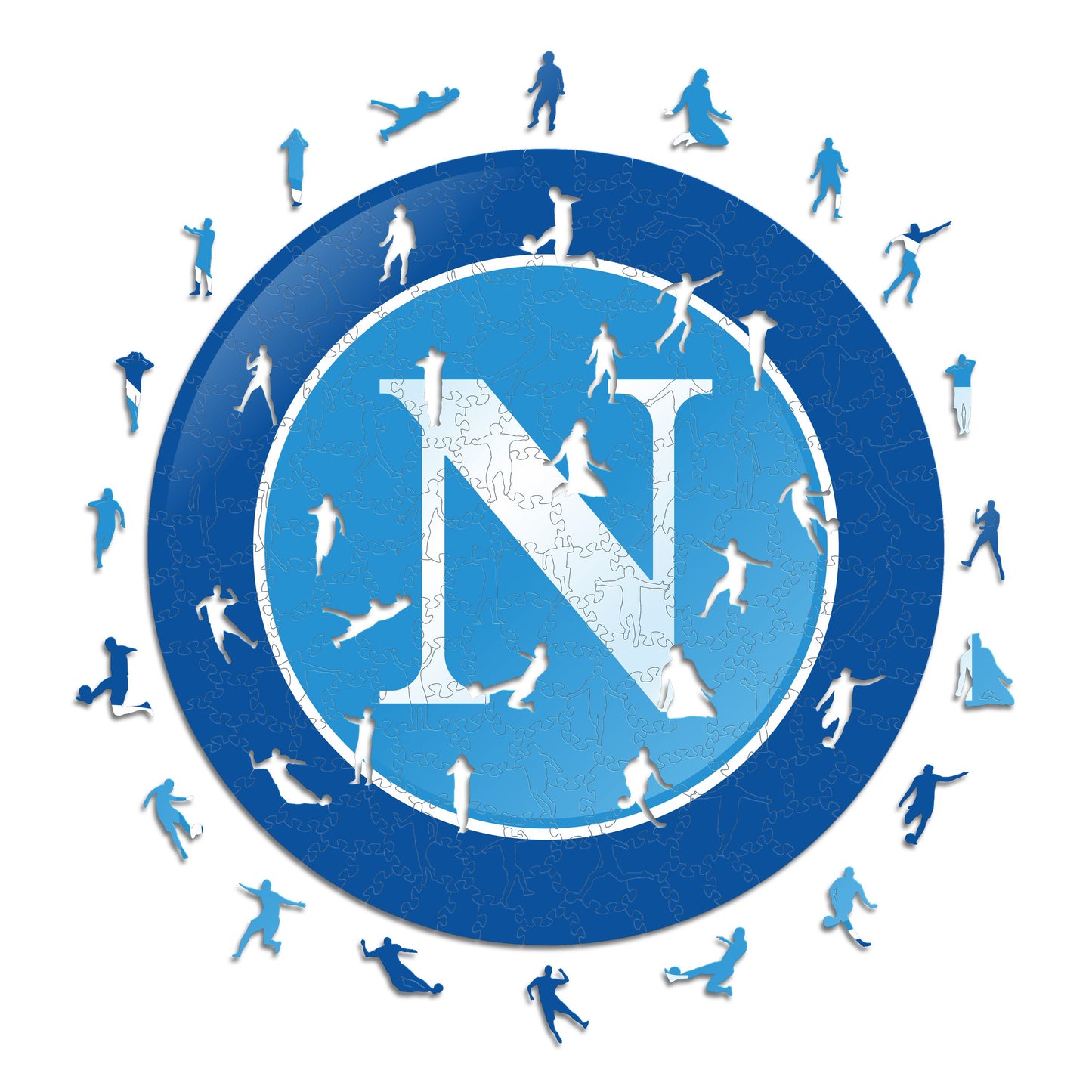 SSC Napoli® Logo - Wooden Puzzle