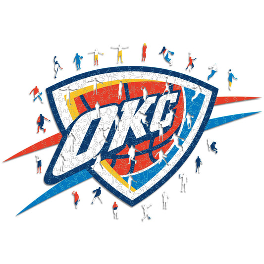 Oklahoma City Thunder™ - Wooden Puzzle